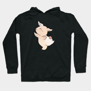 Happy Dance Rabbit | Claude the Bunny  | Bunniesmee Hoodie